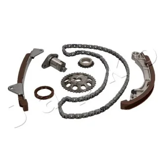 К-кт ланцюга ГРМ (2шест+напр+натяжн) Toyota Corolla (E11, E12) 14, 16 (00-07), Avensis 16, 18 JAPKO KJK201