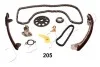 Комплект цепи ГРМ (2шест.,натяжит., 2цепи, напр.) Toyota Rav 4 2.0, 2.4 (00-), Camry JAPKO KJK205 (фото 2)