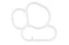 Прокладка корпусу масляного фільтра JEEP/CHRYSLER/DODGE 68148362AA (фото 1)