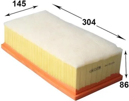 Фильтр воздушный двигателя JS ASAKASHI A1516