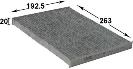 Фільтр салону JS ASAKASHI AC207C