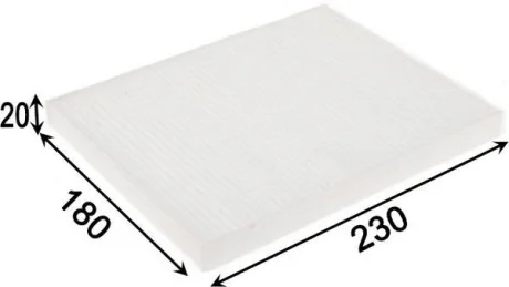 Фильтр воздушный кондиционера (салона) JS ASAKASHI AC9410