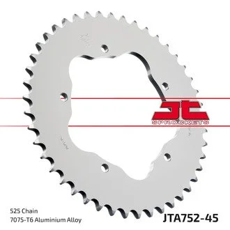 Звезда задняя легкосплавная JT MOTO JTA752.45