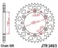 Звезда задняя JT JT MOTO JTR245/3.43 (фото 1)