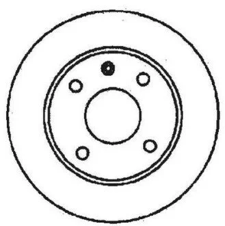 Диск гальмівний SEAT,VOLKSWAGEN Jurid 561491JC