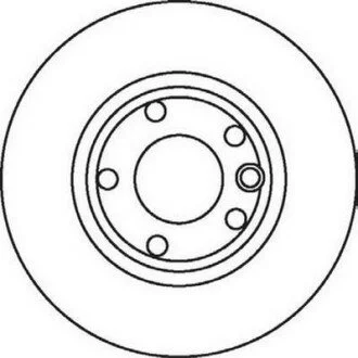 Диск гальмівний VOLKSWAGEN Jurid 561857JC