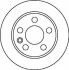Диск тормозной FORD,SEAT,VOLKSWAGEN Jurid 562057JC (фото 1)