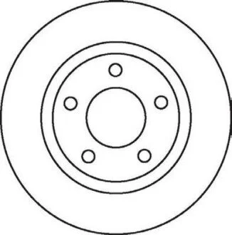 Гальмівний диск передній VW Passat / Audi A4 / A8 / Seat Exeo Jurid 562060JC
