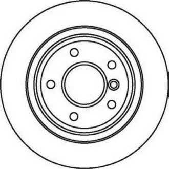 Диск тормозной BMW Jurid 562062JC