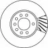 Тормозной диск передний Opel Astra G / Combo / Meriva / Zafira Jurid 562070JC (фото 1)