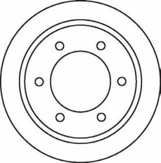 Гальмівний диск передній VW Caddy / Skoda Felicia Jurid 562073JC