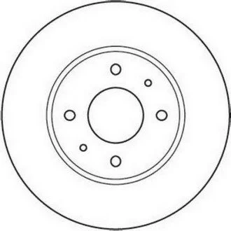 Диск тормозной MITSUBISHI,VOLVO Jurid 562088JC