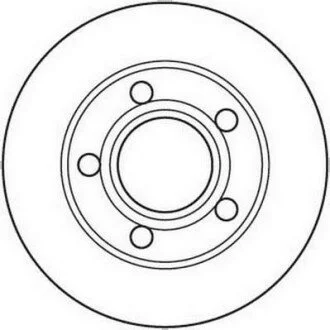 Диск гальмівний AUDI Jurid 562089JC