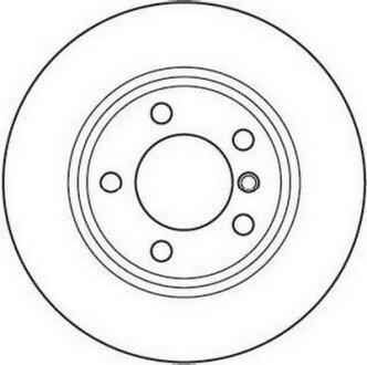 Гальмівний диск передній BMW 3 / Z3 / Z4 Jurid 562090JC