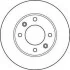 Гальмівний диск задній Citroen Berlingo / Peugeot 1007 Jurid 562130JC (фото 1)