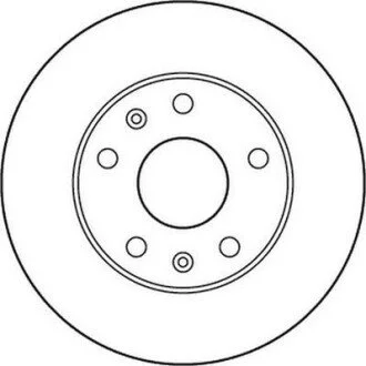 Диск гальмівний LANDROVER Jurid 562153JC