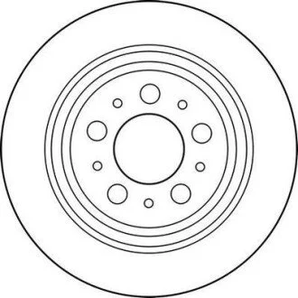Гальмівний диск задній VOLVO S60/S70/S80/V70/V70 XC Jurid 562174JC