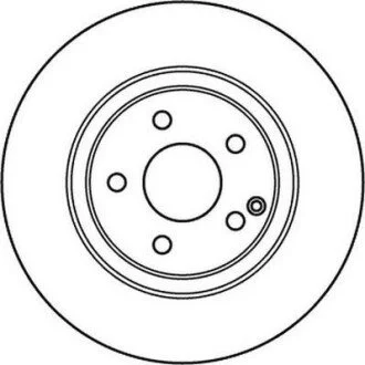 Диск тормозной MERCEDES Jurid 562202JC