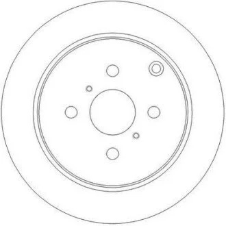 Диск тормозной TOYOTA Jurid 562261JC