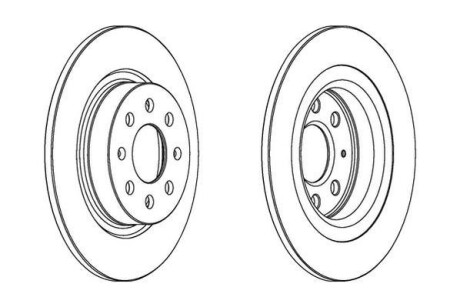 Гальмівний диск Jurid 562305JC (фото 1)