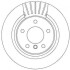 Тормозной диск задний BMW 1-Series, 2-Series, 3-Series, 4-Series Jurid 562316JC (фото 1)