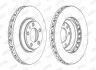 Тормозной диск передний VW TOUAREG AUDI Q7 PORSCHE CAYENNE/PANAMERA Jurid 562360JC1 (фото 1)