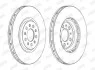 Диск тормозной ALFA ROMEO Jurid 562391JC1 (фото 1)