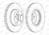 Гальмівний диск BMW 5 (E60)(E61)/BMW 6 (E63) 630 Jurid 562397JC1 (фото 1)