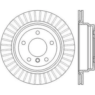 Гальмівний диск BMW 1(E81,E87)/3(E90,E91,E92,E93)/X1 (E84) Jurid 562442JC