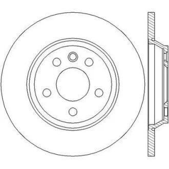 Диск гальмівний FORD,SEAT,VOLKSWAGEN Jurid 562448JC