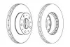 Диск гальмівний CITROEN,FIAT,PEUGEOT Jurid 562468JC (фото 1)
