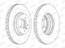 Гальмівний диск BMW 3 (E90,E91,E92,E93) / X1 (E84) Jurid 562519JC1 (фото 1)