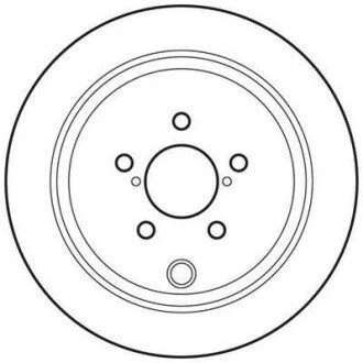 Гальмівний диск задній Toyota GT 86 / Subaru BRZ, Forester, Impreza, Legacy V, Outback Jurid 562660JC