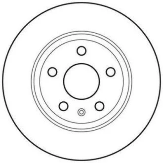 Тормозной диск задний AUDI TT Jurid 562676JC
