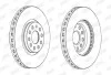 Тормозной диск передний VW SHARAN,TIGUAN/ SEAT ALHAMBRA,TARRACO /SKODA KODIAQ Jurid 562688JC1 (фото 1)