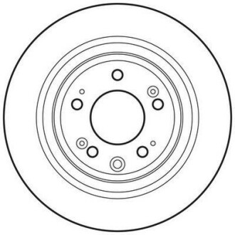 Гальмівний диск Jurid 562697JC