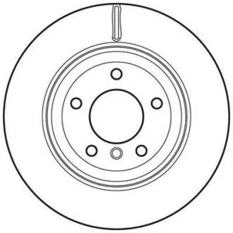 Диск тормозной BMW Jurid 562701JC
