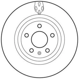 Диск тормозной AUDI Jurid 562706JC