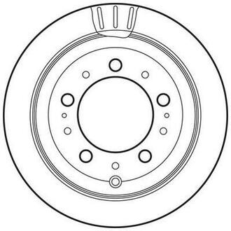Гальмівний диск Jurid 562744JC (фото 1)