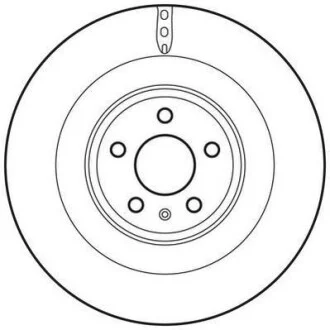 Гальмівний диск Jurid 562767JC