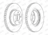 Гальмівний диск передній BMW X3/X4 Jurid 562891JC1 (фото 1)