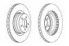 Гальмівний диск передній LAND ROVER RANGE ROVER Jurid 563022JC1 (фото 1)
