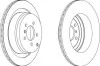 Тормозной диск задний LAND ROVER RANGE ROVER Jurid 563023JC1 (фото 2)