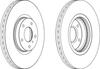 Тормозной диск передний NISSAN MURANO INFINITI G/M35/M45 Jurid 563032JC1 (фото 2)