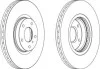 Тормозной диск передний NISSAN MURANO INFINITI G/M35/M45 Jurid 563032JC1 (фото 2)