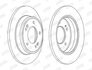 Тормозной диск задний HYUNDAI CRETA/ELANTRA/KONA/VELOSTER/i30 KIA CEE'D/SOUL Jurid 563110JC (фото 3)