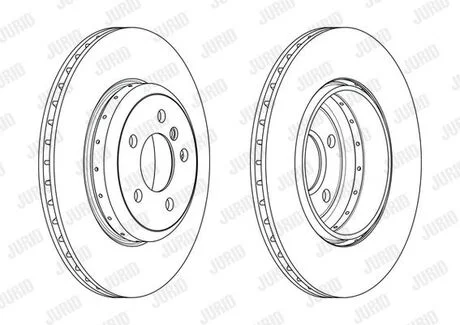 Диск гальмівний BMW Jurid 563149JVC1