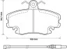 Тормозные колодки передние DACIA LOGAN/SANDERO/SOLENZA/SUPERNOVA RENAULT CLIO/ESPACE/TWINGO/MEGANE Jurid 571526J (фото 1)