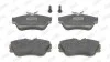 Колодка гальм. диск. CITROEN XSARA, RENAULT KANGOO (KC0/1_) передн. Jurid 571931J (фото 4)
