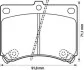 Тормозные колодки передние MAZDA 323, MX-3 Jurid 572146J (фото 1)